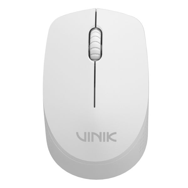 Mouse Sem Fio Vinik Feather Vf110 1200Dpi - Branco