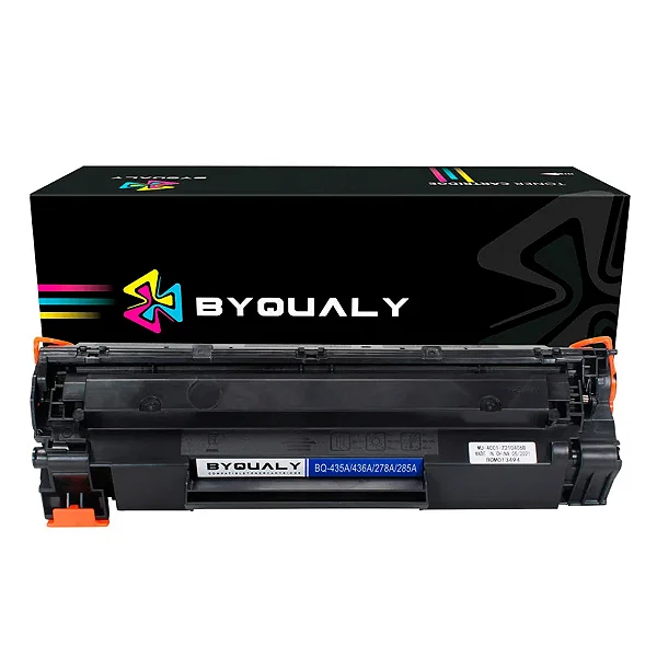 Toner HP 35/36 Preto Byqualy Universal - CB-435/436/285/278-BY