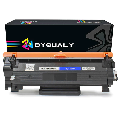 Toner Compatível com Brother TN760 TN730 HL-L2350 HL-L2370 MFC-L2730 3k BYQUALY