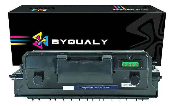 Toner HP 330 Preto Byqualy W1330X Com Chip Potencial Suprimentos - W1330X