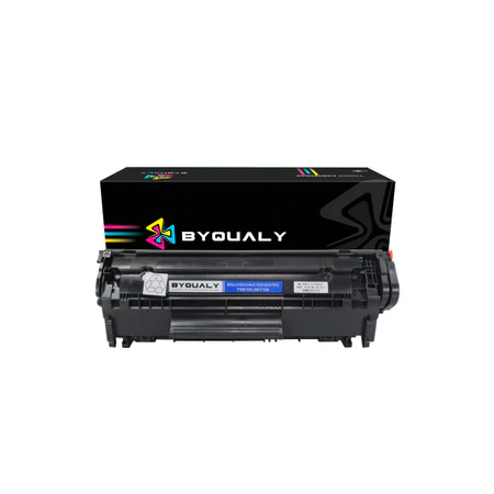 Toner HP 12 Preto Byqualy Q-2612A Potencial Suprimentos - 2612A