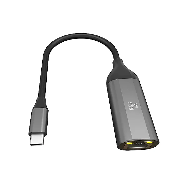 Adaptador Kross KE-UC0111 USB-C para RJ45 10/100/1000 MBPS
