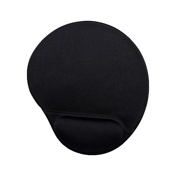 Mouse Pad Kross Elegance com Apoio em Gel para o Pulso - KE-CBS0121 Preto
