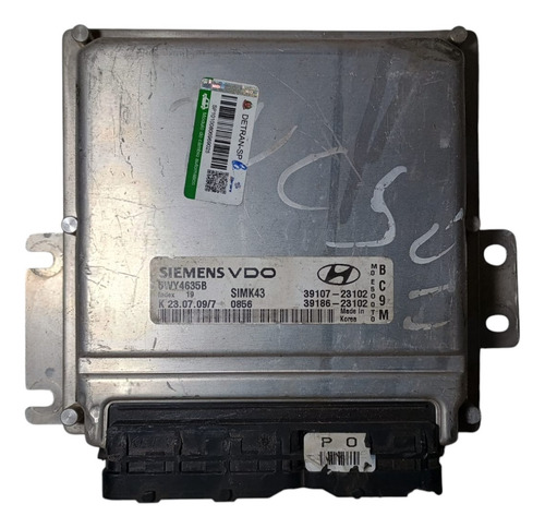 Módulo Central Injeção Hyundai Tucson Gl Aut. 2.0 2009 2010