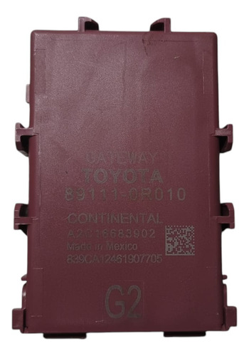 Módulo Rele Alarme Toyota Corolla Hybrid 2020 2021 891110r01