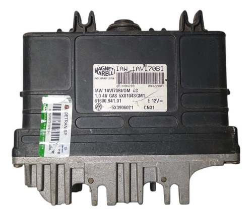 Módulo Central Injeção Volkswagen Parati 1.0 2000 2001 Usado
