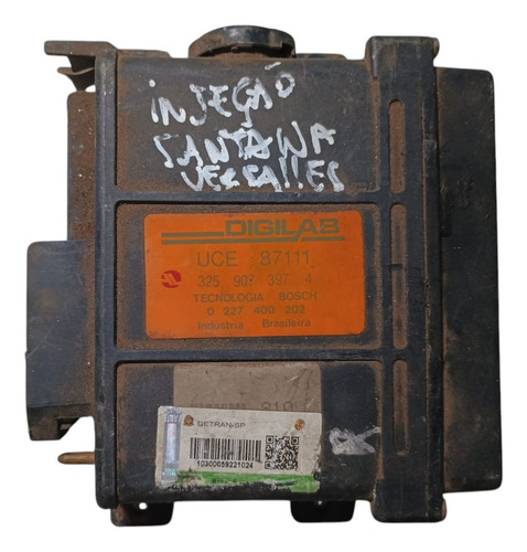 Módulo Central Injeção Volkswagen Santana 1992 3259073974
