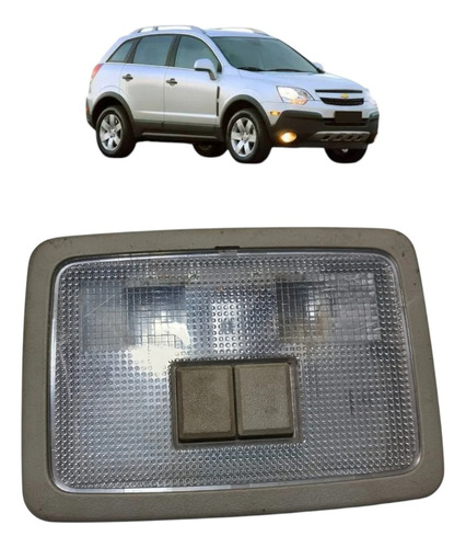 Luz Teto Cortesia Gm Captiva Cinza Central 07 15 Original