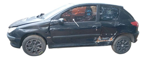Peugeot 206 1.0 16v Gasolina 2004 2005 Sucata/motor/cambio