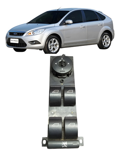 Comando Botão Vidro Elétrico Motorista Ford Focus 2009 2010