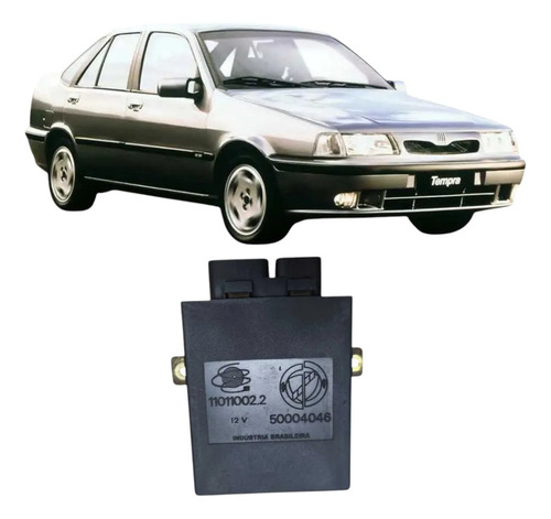 Modulo Central Trava Vidro Fiat Tempra 1995 1999 50004046