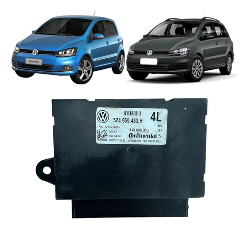Modulo Conforto Volkswagen Fox Spacefox 2010 2014 5z4959433h
