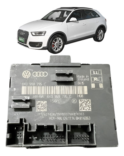 Modulo Conforto Controle Porta Audi Q3 2014 2015 8x0959795c