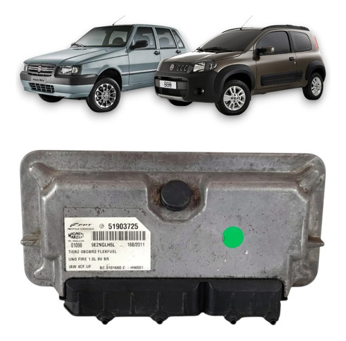 Modulo Injeção Uno Mille Economy Way 1.0 8v Flex Iaw 4cf.uf