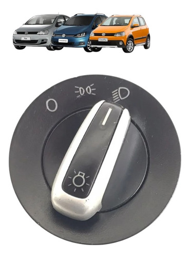 Botão Farol Milha Vw Up Fox Spacefox Crossfox 2014 2015 2016