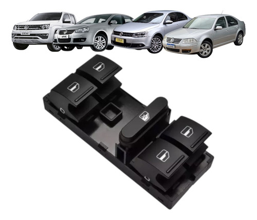 Comando Botão Vidro Eletrico Vw Amarok Jetta 2006 A 2012