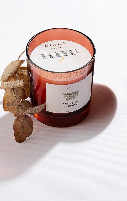 VELA AROMÁTICA FÉRIAS NA FAZENDA