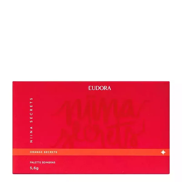 Paleta De Sombras Orange Secrets Niina Secrets By Eudora 5,6g