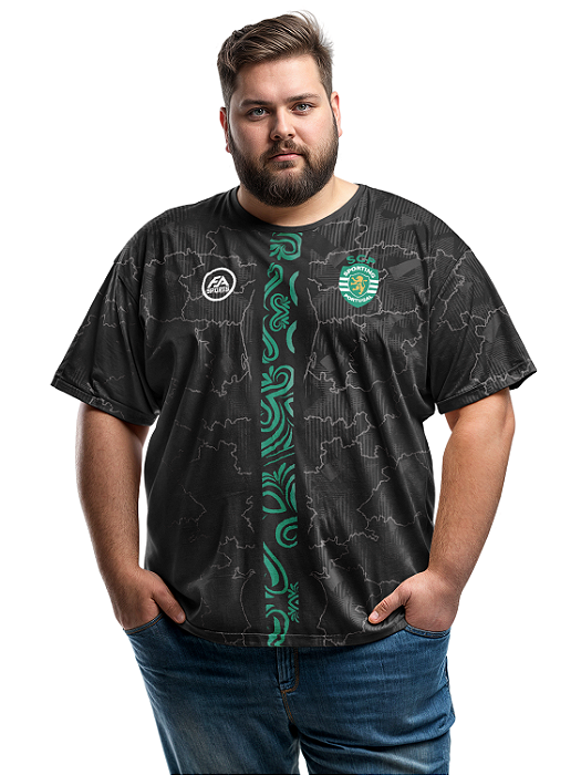 Camiseta Plus Size - sporting