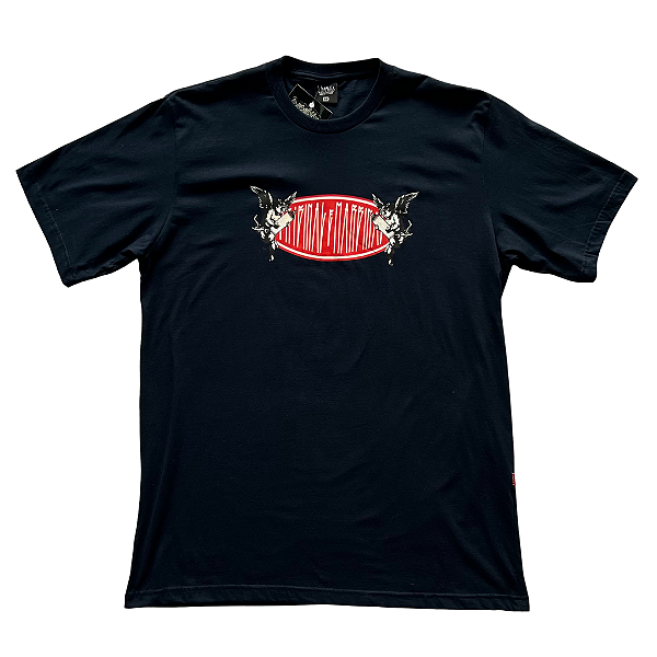 Camiseta Oversized Chronic Azul Anjos do Pixo - Streetwear