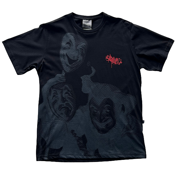 Camiseta Oversized Chronic Chora Agora Ri Depois - Streetwear