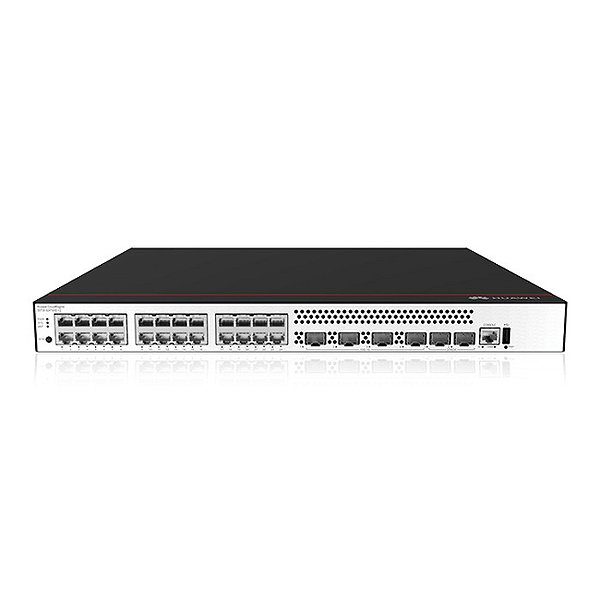 SWITCH S5735-L24T4XE-A-V2,24X 10-100-1000BASE-T,4X 10GE SPF PLUS,2X 12GE STACK,FONTE DE ALIMENTACAO AC