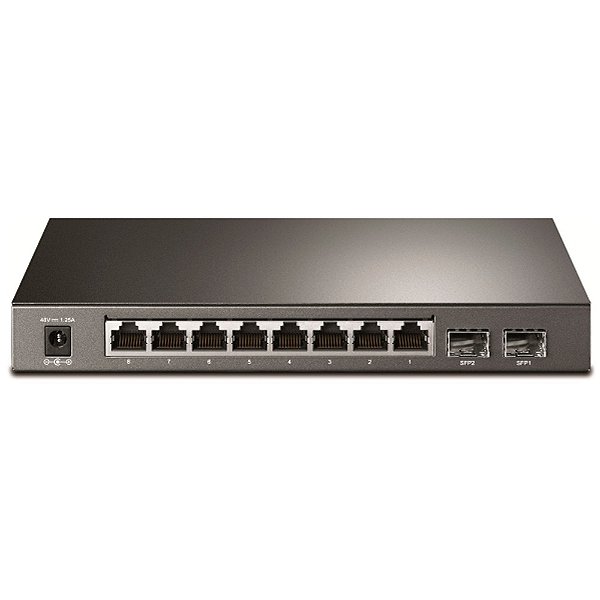 Switch TL-SG2210P  8 Portas 10/100/1000 Com Poe + 2 Slots Sfp