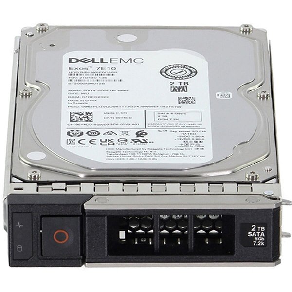 Disco Rígido De Servidor Dell De 2 TB E 7200 Rpm Sata III 3.5 6 Gbits/vc