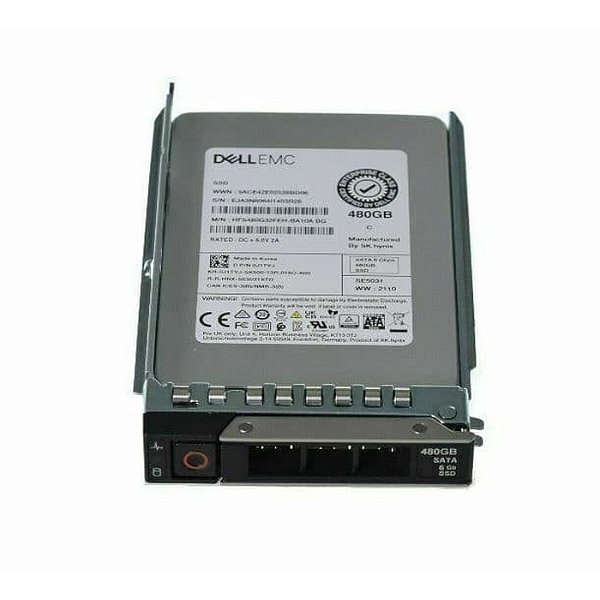 HD SSD DELL Dell 2,5 G14-G16 480 GB 2.5 SATA 6G MU SSD w/DXD9H