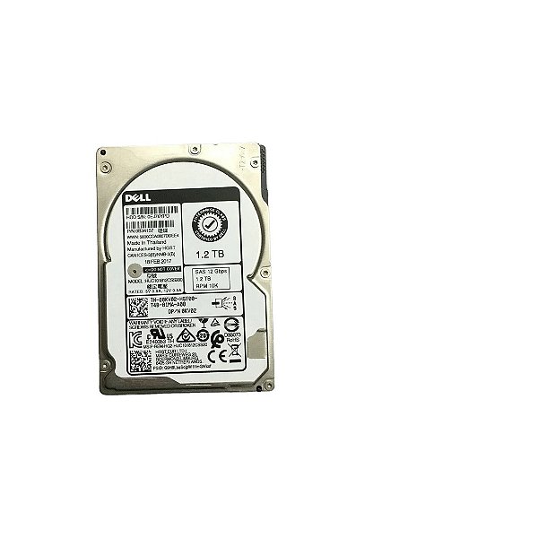 HD Dell G14-G16 1,2 TB 12G 10K 2,5 SAS com DXD9H
