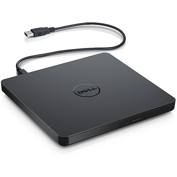 Gravador Externo USB 3.0 Fina de DVD +/- RW da Dell - DW316