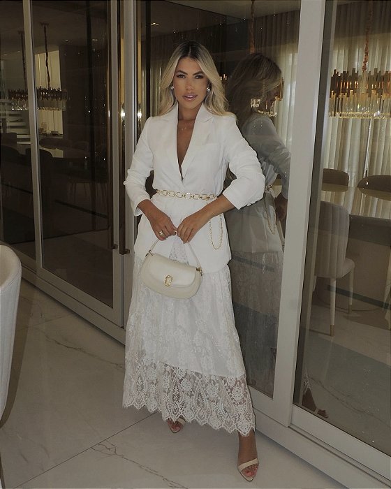 Saia Super Mid em Renda