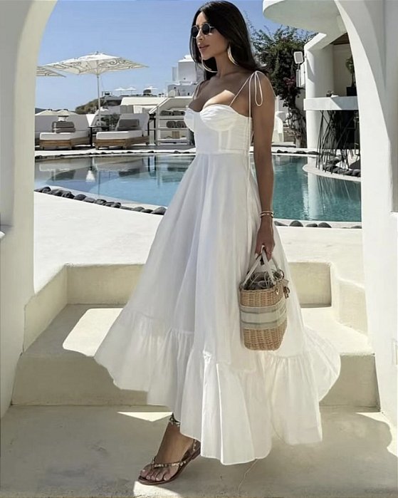 Vestido Longo de Alcinha