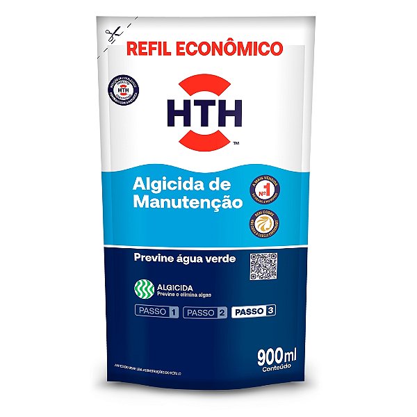 Algicida de Manutenção HTH Refil 900ML