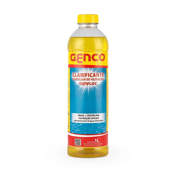 Clarificante e Auxiliar de Filtração GENFLOC Genco 1L