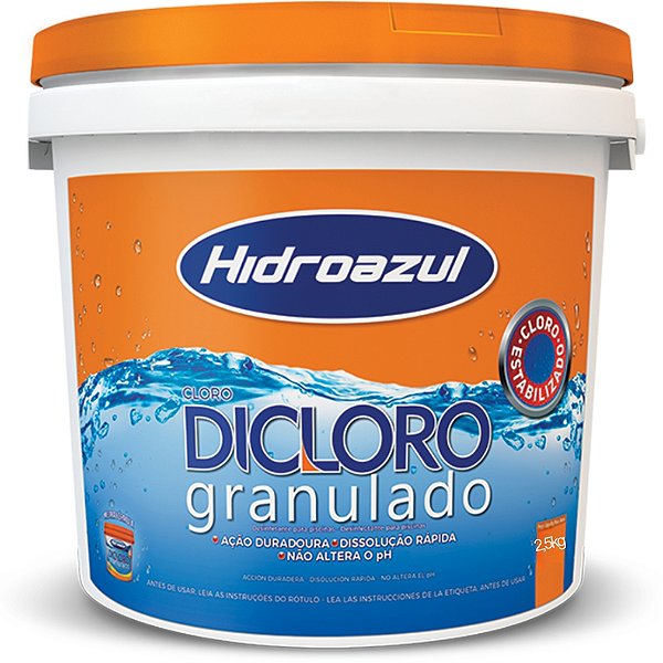 Dicloro Granulado Hidroazul 2,5kg