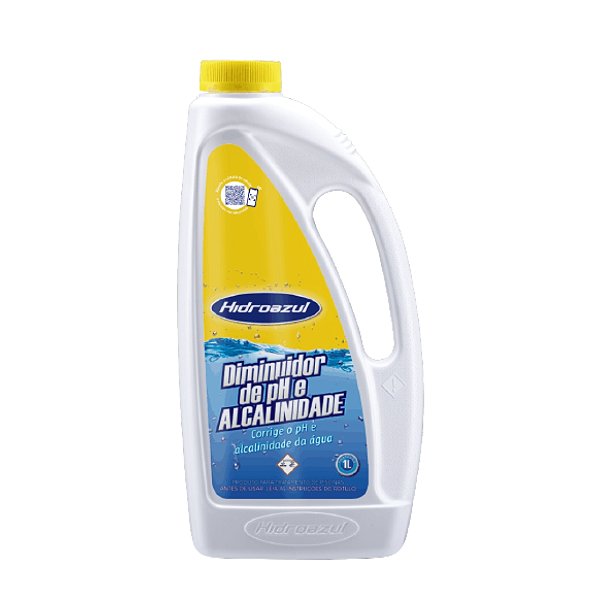 Diminuidor de pH e Alcalinidade Hidroazul 1L