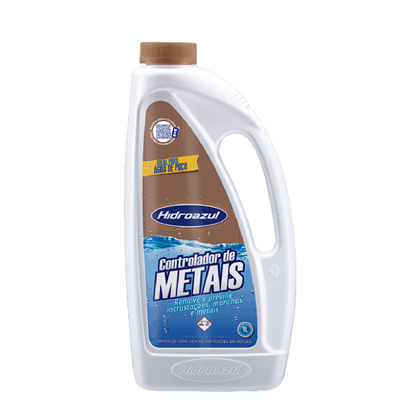 Controlador de Metais Hidroazul 1L