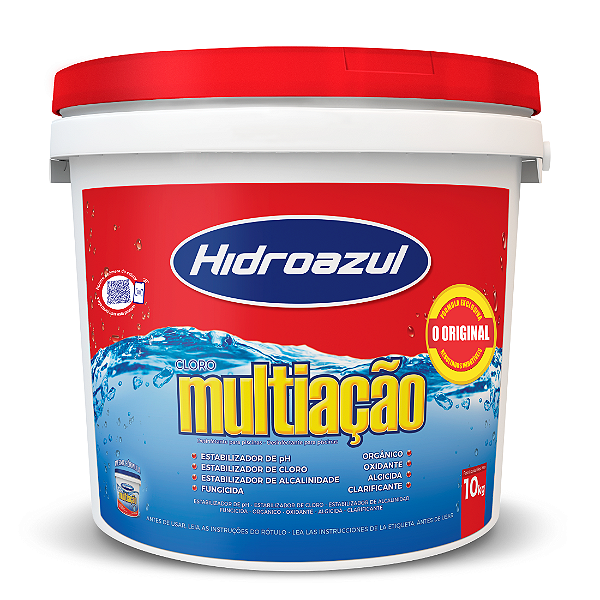 Cloro Multiação Hidroazul 10kg