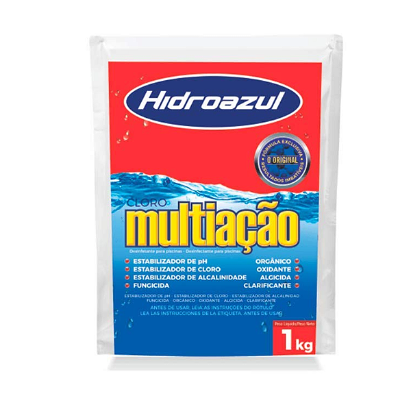 Cloro Multiação Hidroazul 1kg