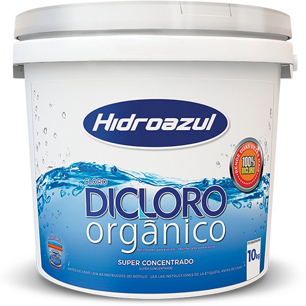 Dicloro Orgânico Hidroazul 10kg