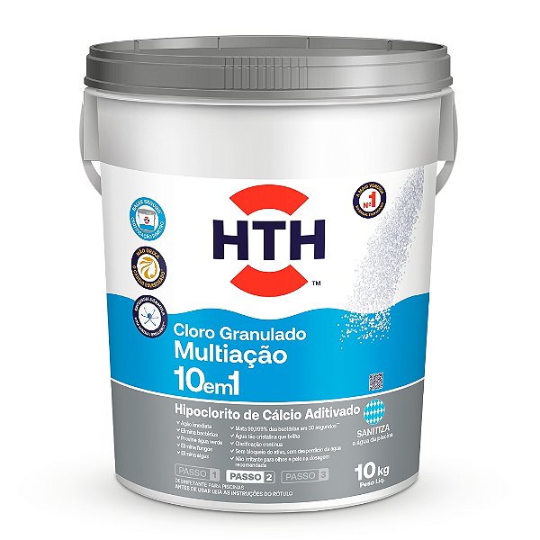 Cloro Multiação 10 em 1 HTH 10kg