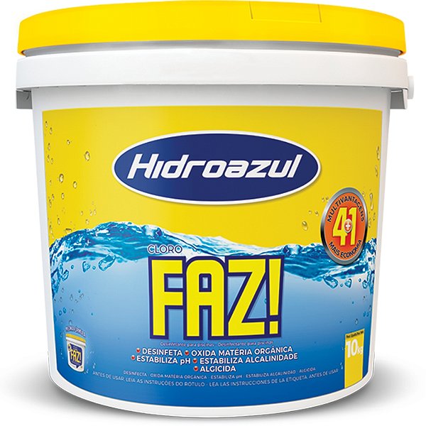 Cloro FAZ! Hidroazul 10kg