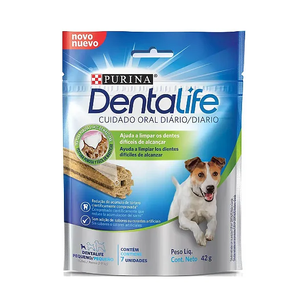 Petisco DentaLife Cães Adultos Pequenos 42g