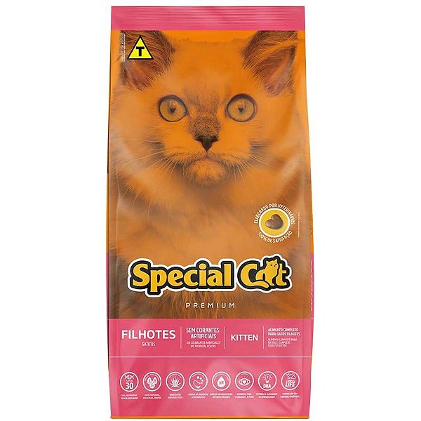 Ração Special Cat Premium para Gatos Filhotes 10,1kg