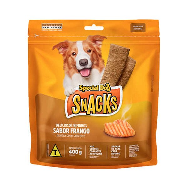 Bifinho Special Dog Snacks para Cães Sabor Frango 400g