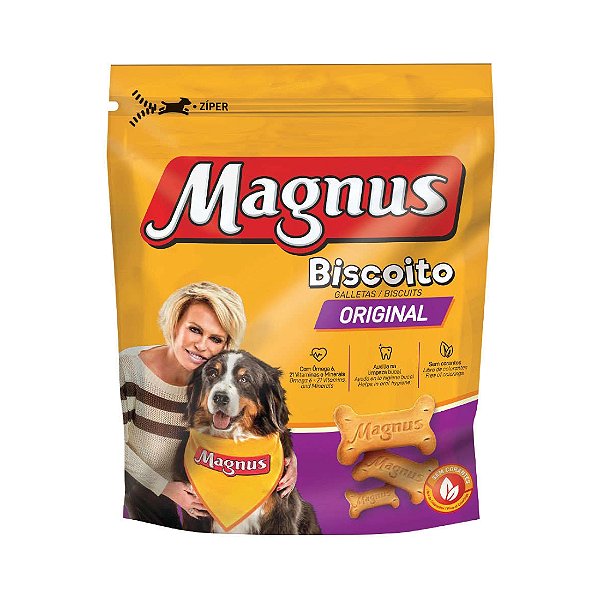 Biscoito Magnus Cães Adultos Original 400g