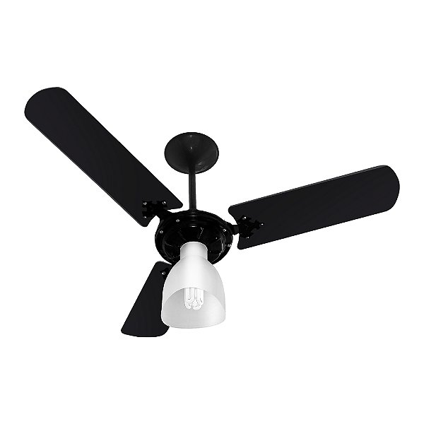 Ventilador de Teto 220V New Delta Light 130W Preto