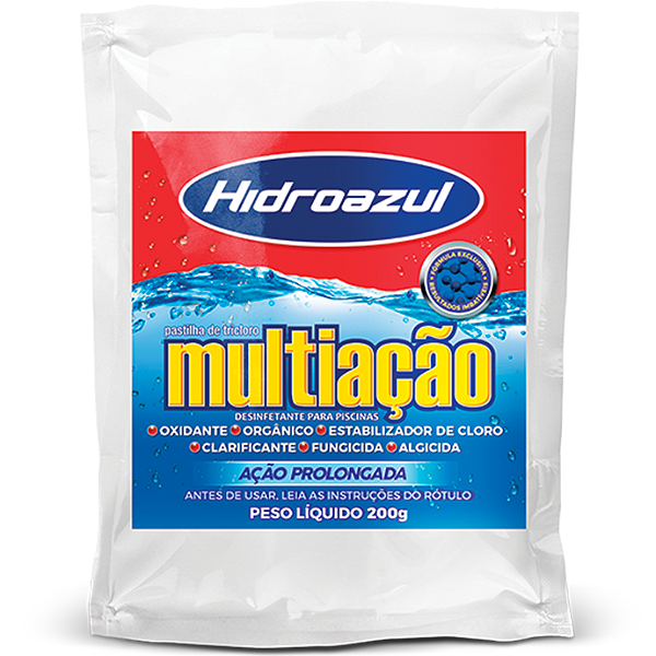 Pastilha Multi Ação Hidroazul 200g