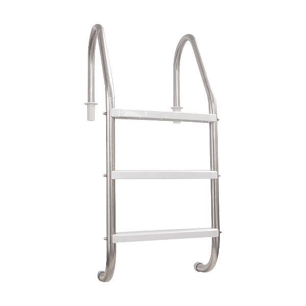 Escada 3 Degraus Inox Stylus